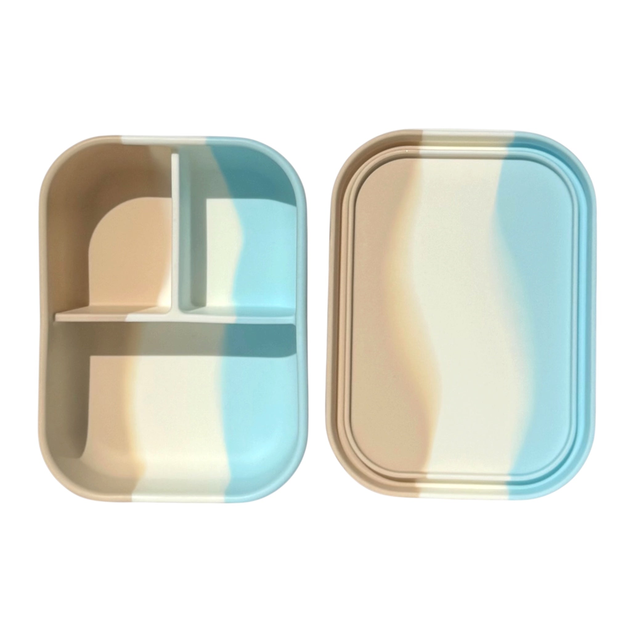 Kids Silicone Bento Lunchbox – Seaside Bumble & Ivy