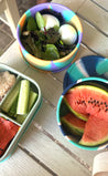 Make mealtimes on the go an enjoyable and stress-free experience with our Silicone round Lunch Box, perfect for easy kitchen storage . Great for picnics, outings, travel and great for storing your snacks or salads , can be used for many other uses, let your imagination run wild .Its lightweight and compact design makes it ideal for families on the go. Made from high-quality, food-grade silicone, our silicone round boxes are free from harmful chemicals like BPA. 