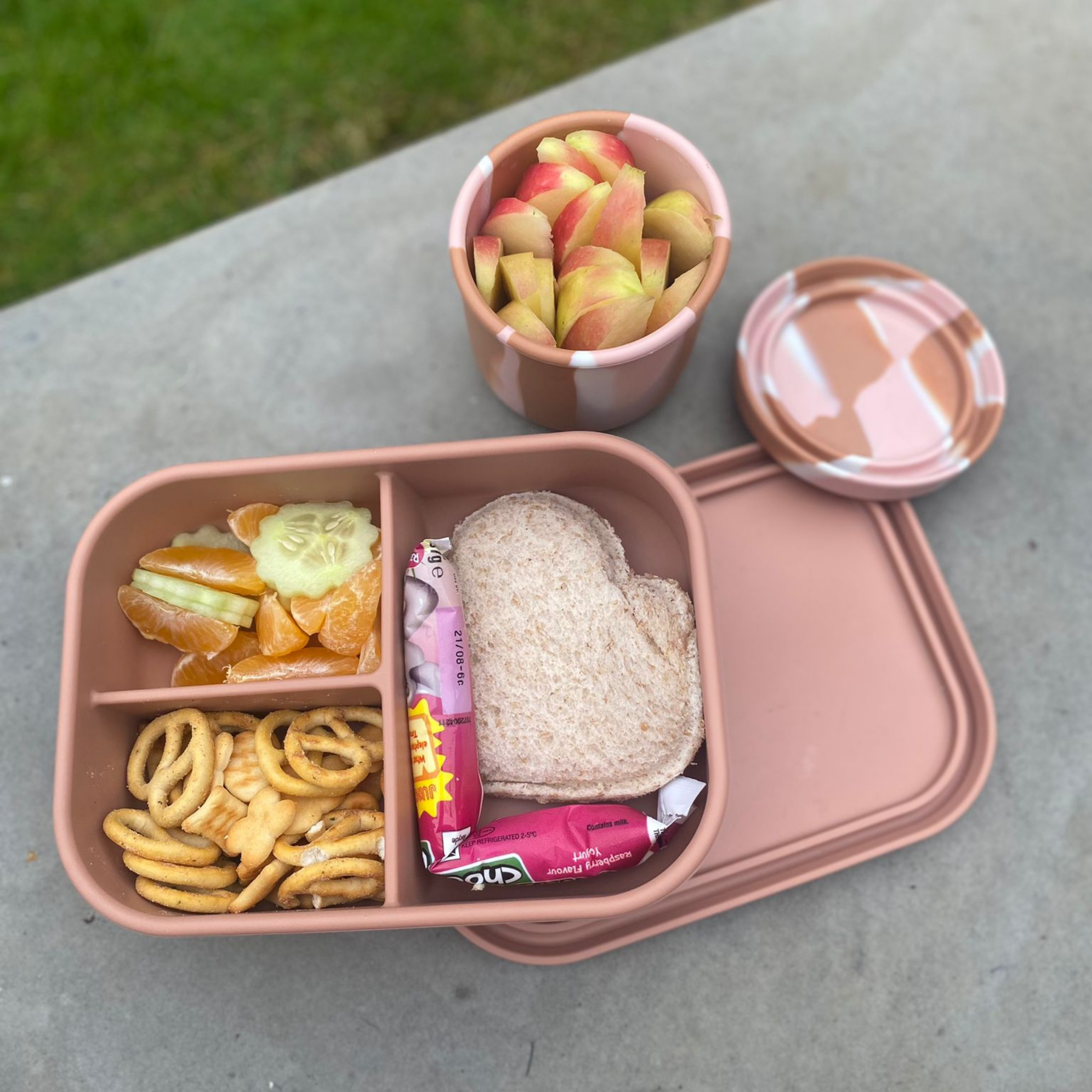 Round Snack Box - Coco