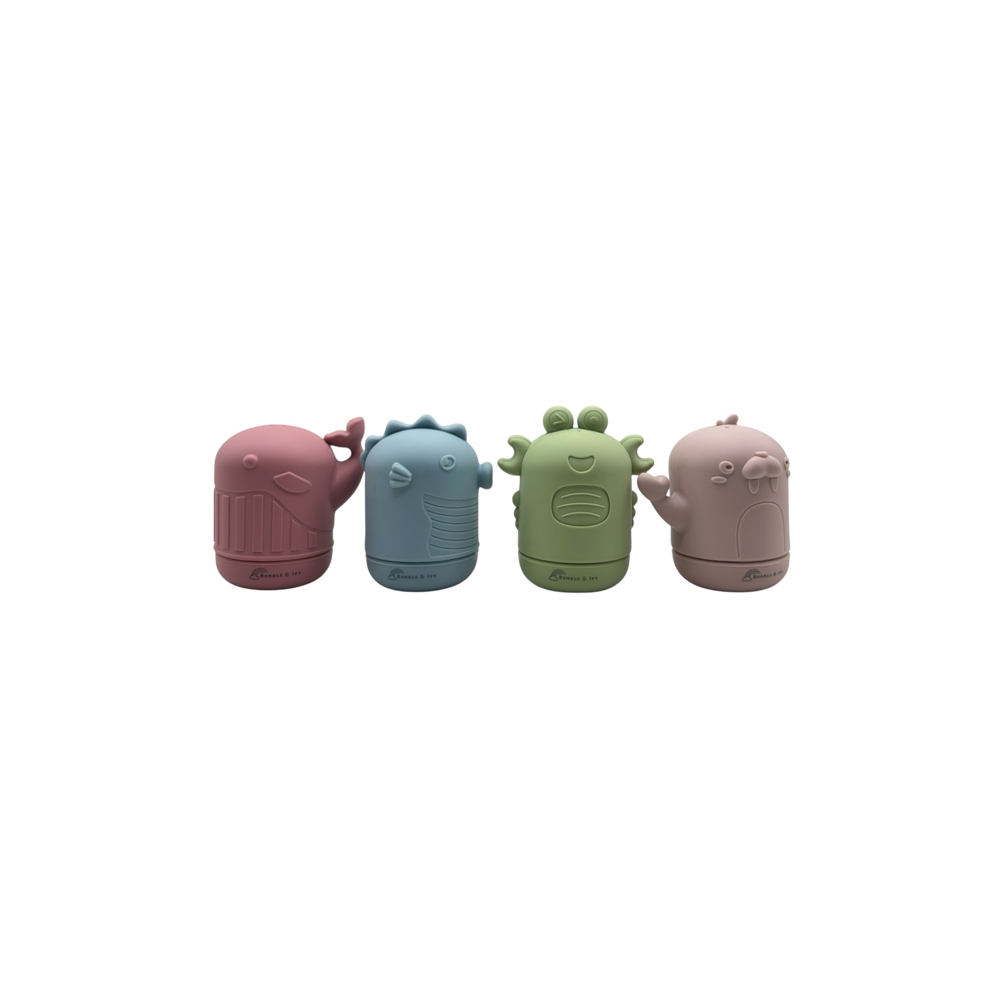 "Non-Toxic sea-life Bath Squirters - Mould-Free & Squeezable Fun!"