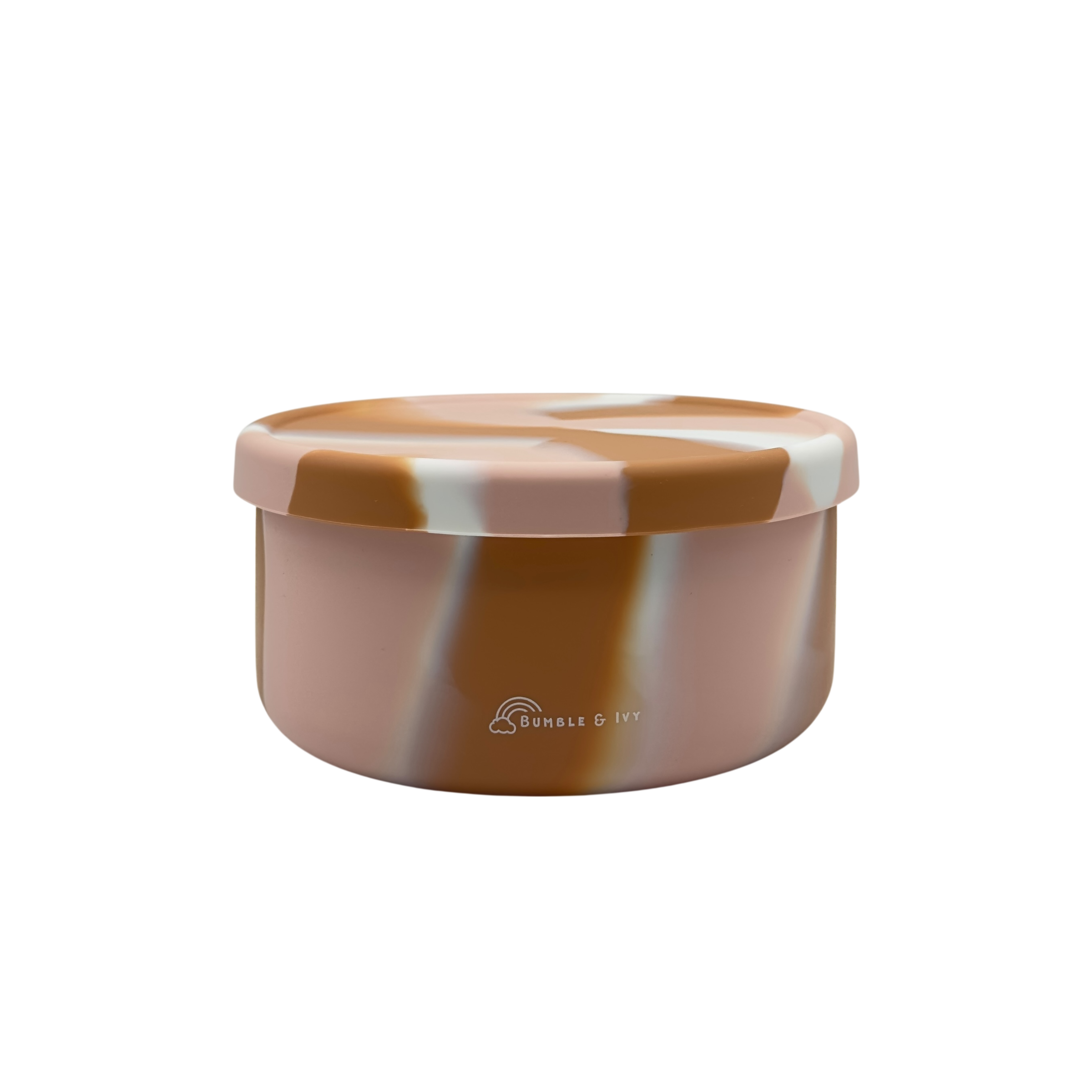 "Eco-Friendly Round Coco Silicone Lunch Box – Durable, Non-Toxic Container for Healthy Meals on-the-Go"