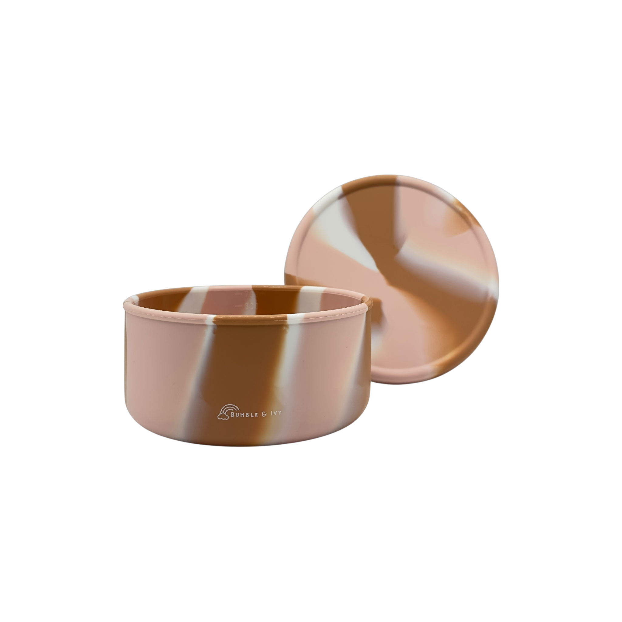 "Eco-Friendly Round Coco Silicone Lunch Box – Durable, Non-Toxic Container for Healthy Meals on-the-Go"