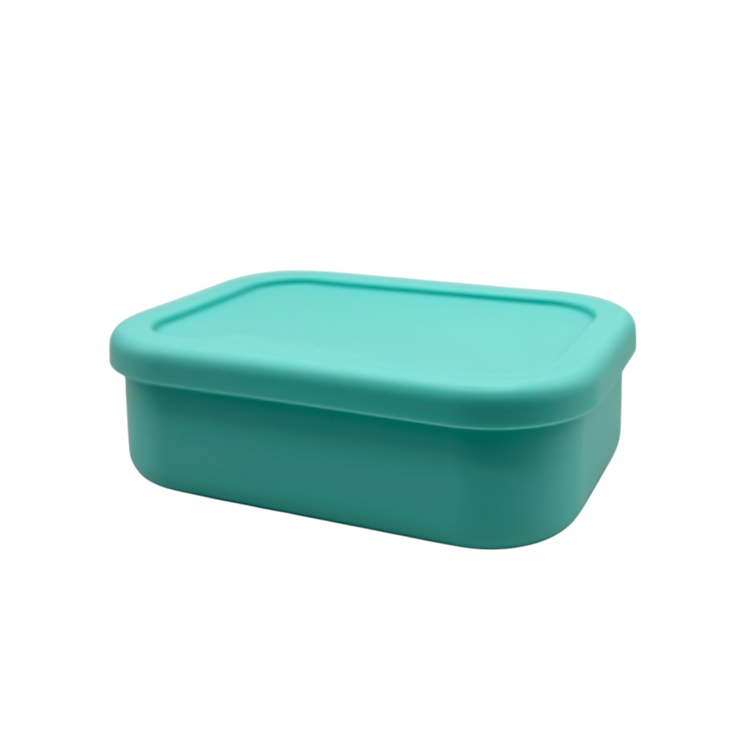 “Pearl Aqua Silicone Bento Lunch Box – BPA-Free, Eco-Friendly & Kid-Safe”