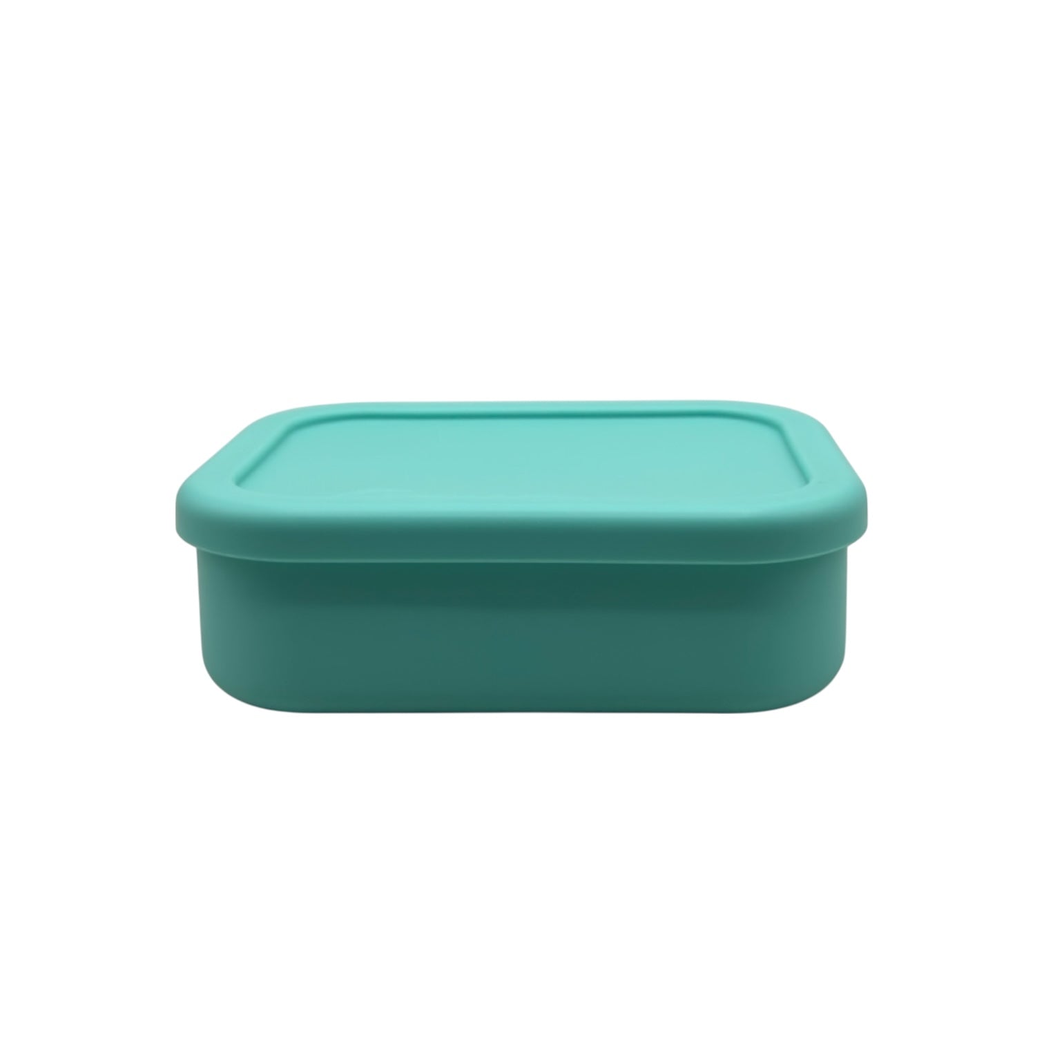“Pearl Aqua Silicone Bento Lunch Box – BPA-Free, Eco-Friendly & Kid-Safe”