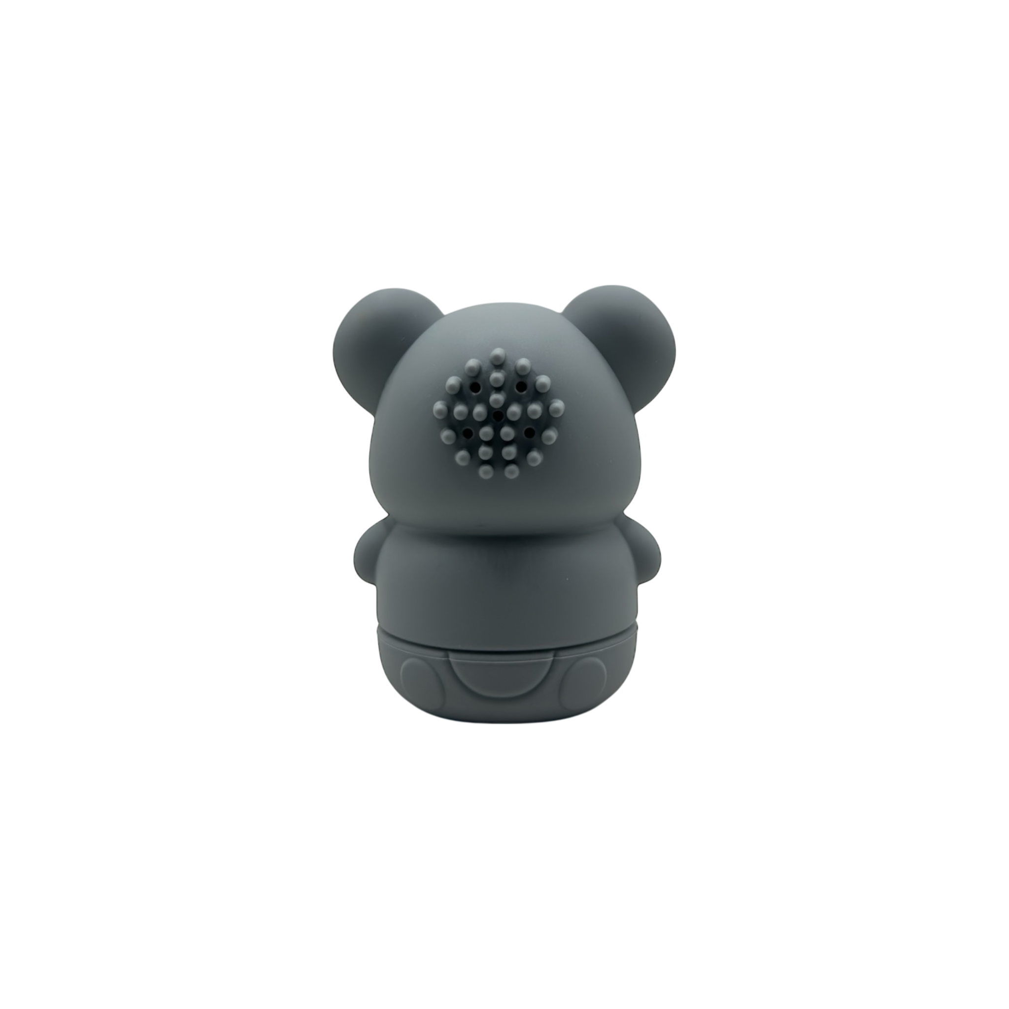 Koala bath toy for babies and toddlers that twists apart for easy cleaning.