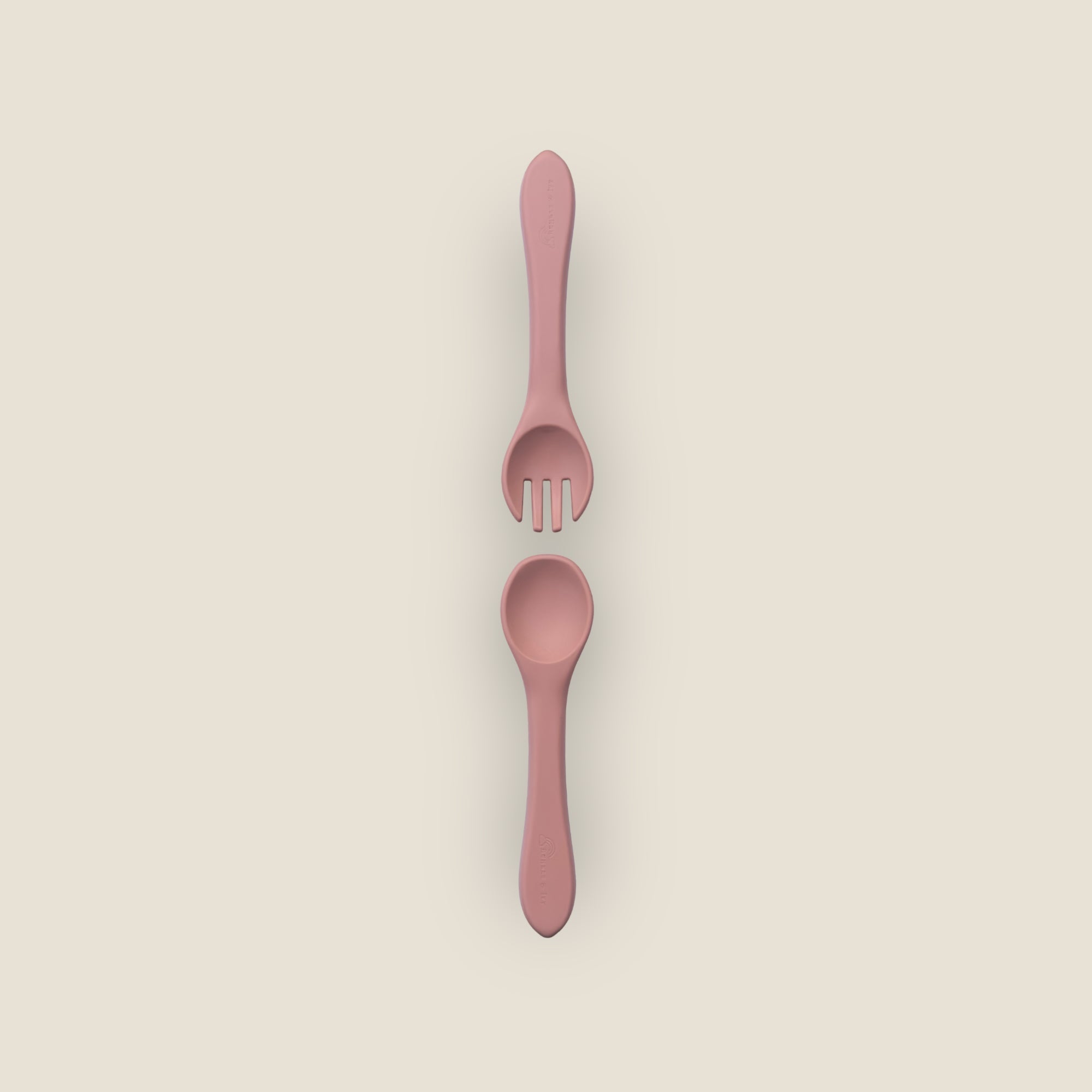 Children’s Cutlery - Peach - Bumble & Ivy