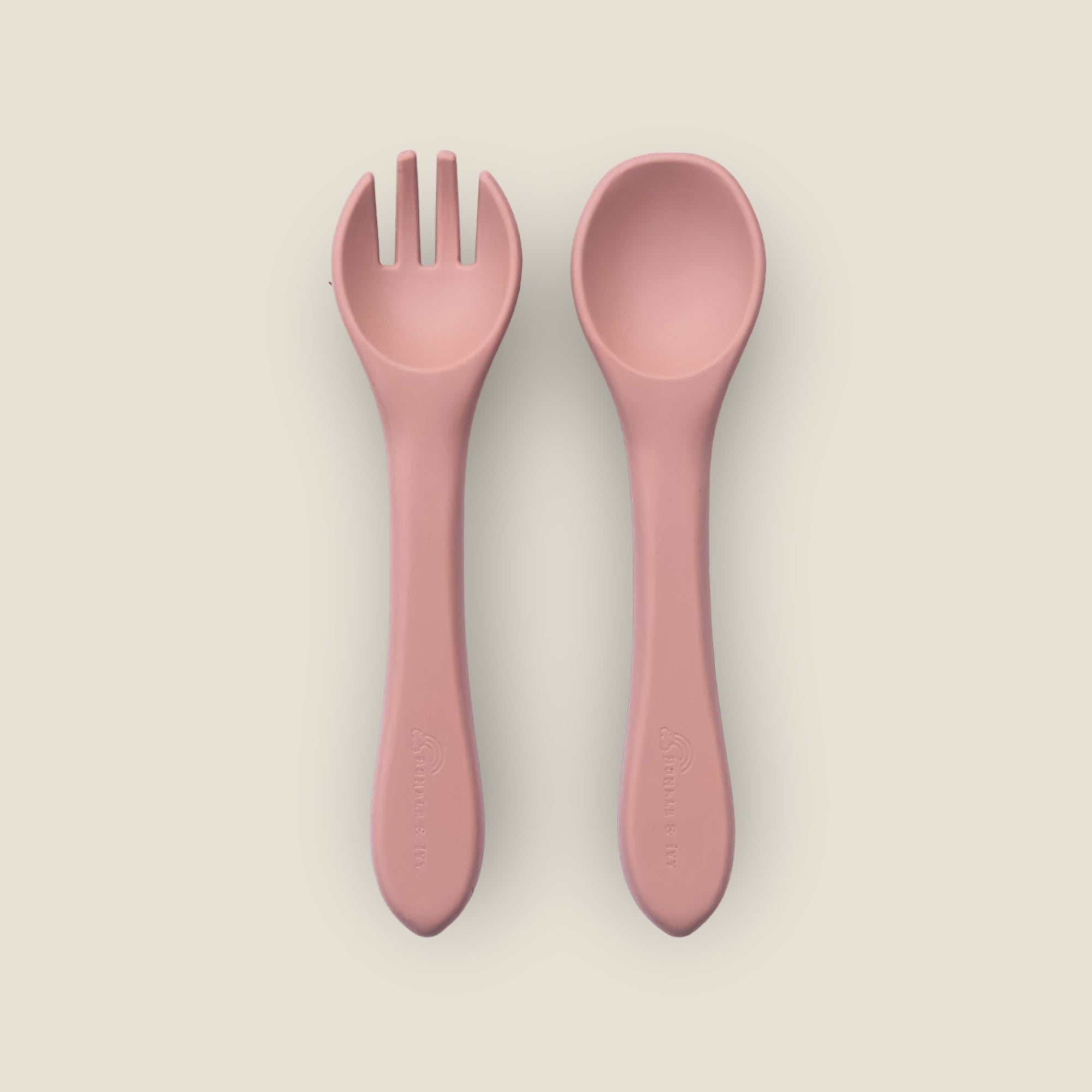 Children’s Cutlery - Peach - Bumble & Ivy