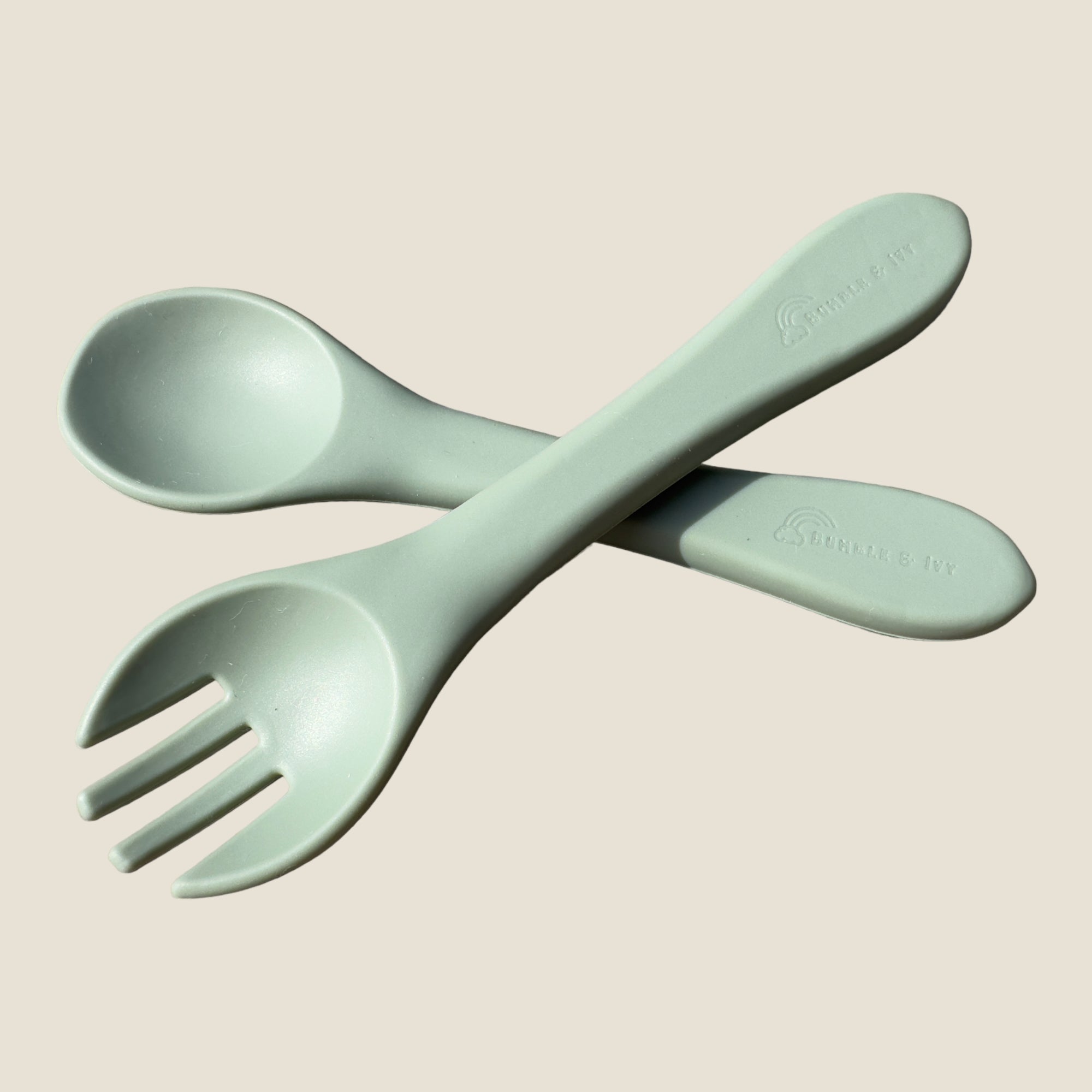 Children’s Cutlery - sage - Bumble & Ivy