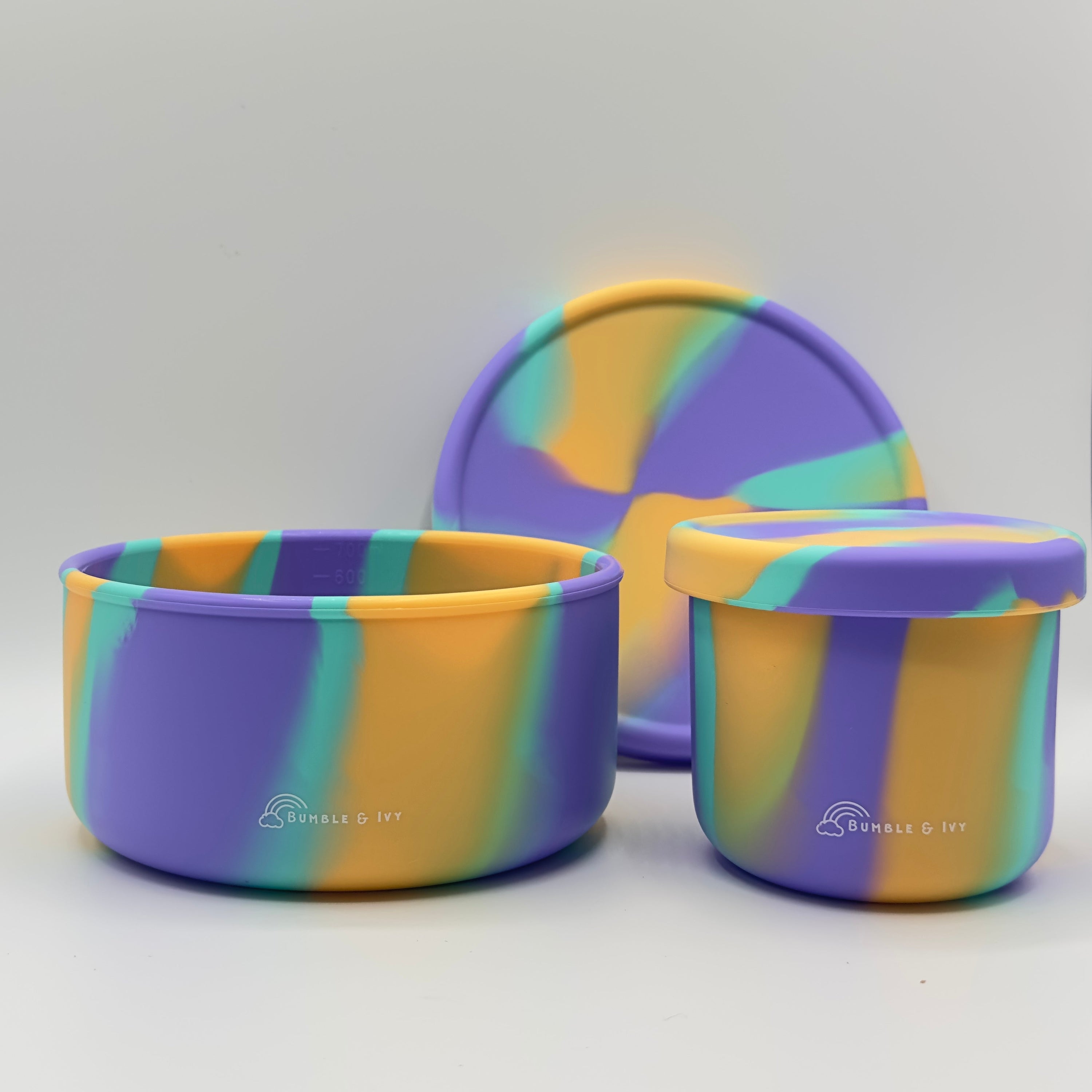 Round Lunch Box - Tropical - Bumble & Ivy